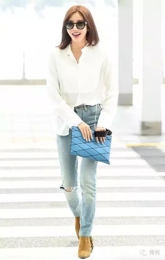 Mặc sơ mi đúng điệu như loạt sao nữ hot nhất châu Á - 6