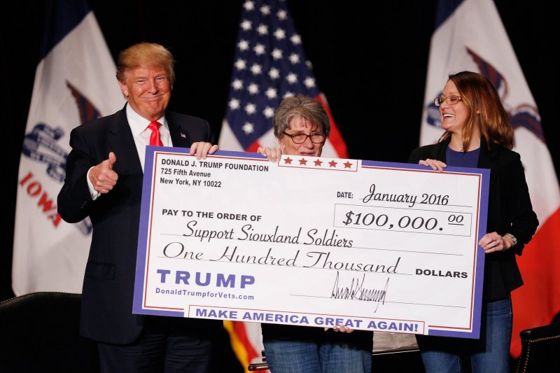 Trump bị buộc dừng ngay gây quỹ từ thiện ở New York - 1