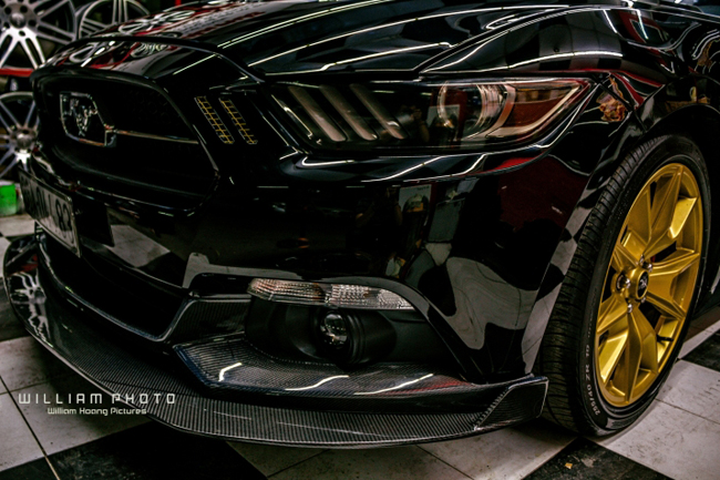 Mustang GT 5.0 Limited Edition chi có 1.964 chiếc bán ra trên toàn thế giới, đây là con số tượng trưng cho năm 1964 - ngày ra mắt của Ford Mustang.

