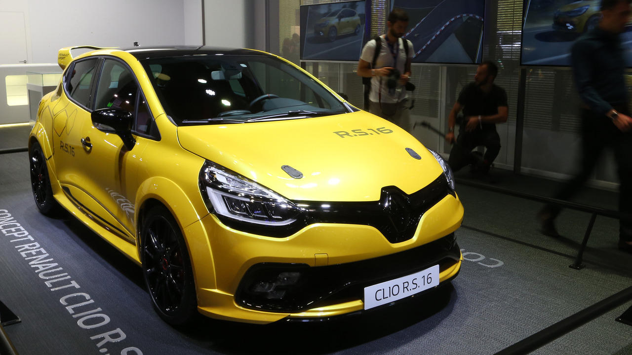 Renault clio rs 16 concept nhỏ gọn ra mắt paris motor show 2016