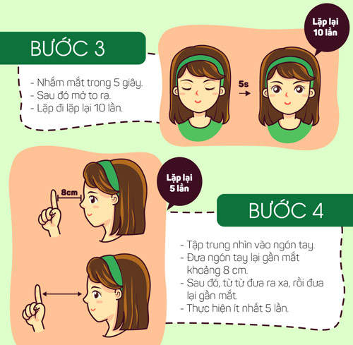 Các bài tập thể dục cho đôi mắt sáng khỏe - 3