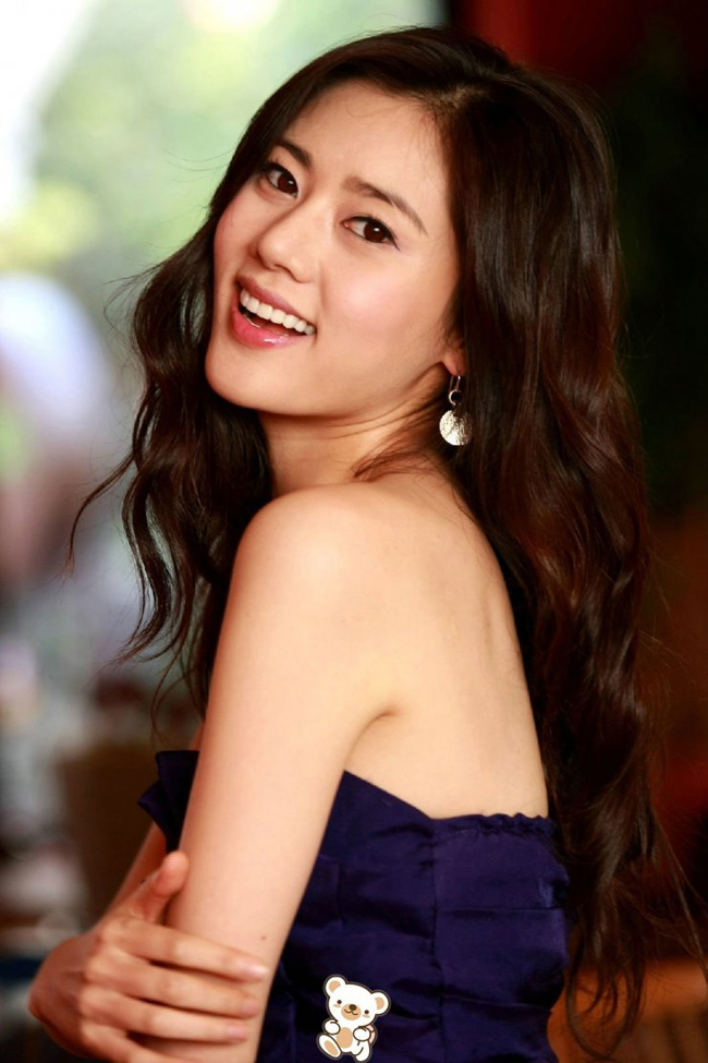 Gương mặt xinh đẹp của ngôi sao xứ Hàn được khán giả Trung Quốc yêu mến.