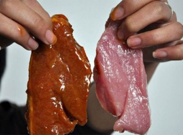 Công an điều tra vụ thịt bò giả làm từ thịt lợn ở Hà Nội - 1