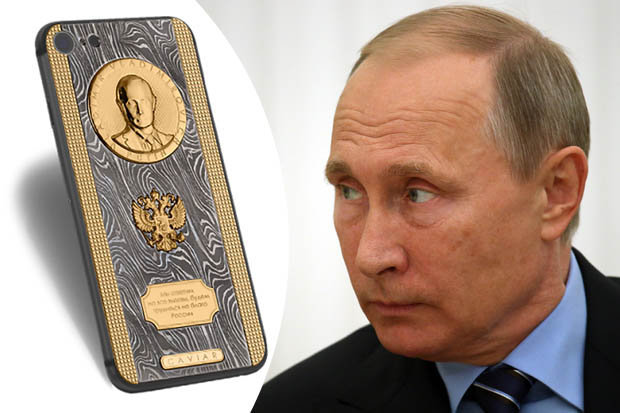 Putin được tặng iPhone 7 siêu &#34;độc&#34; giá 82 triệu đồng - 1