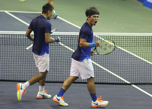 Hoàng Nam – Hoàng Thiên thắng thuyết phục vòng 1 Vietnam Open - 1