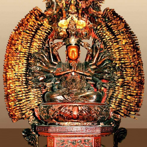 Kỳ lạ pho tượng Phật hai lần mất trộm đều “trở về” - 1