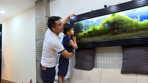 Huy Luân hội ngộ Bùi Công Danh cùng con tham gia truyền hình thực tế - 3