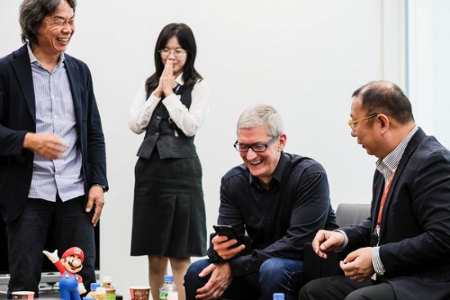 Tim Cook gặp gỡ ban lãnh đạo Nintendo để… chơi game - 2