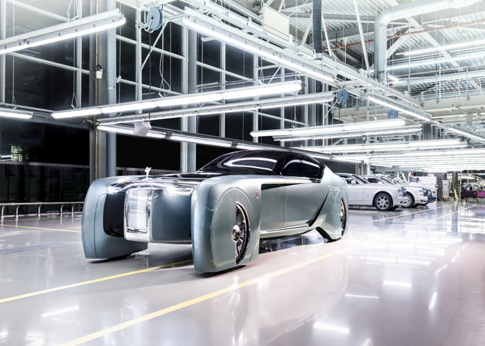 Rolls royce 103ex concept tự động hạng sang - mẫu xe đến từ tương lai