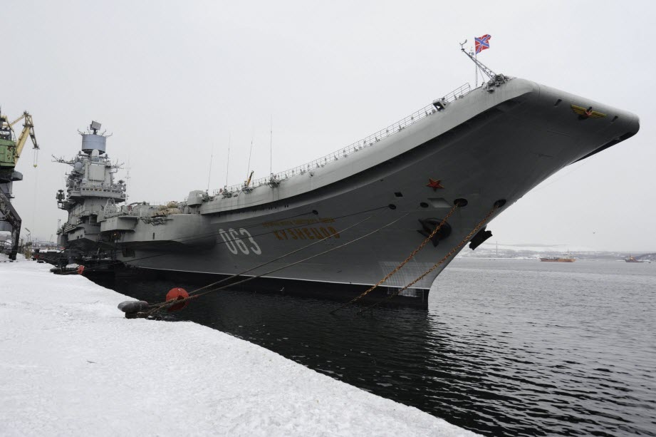 Hải quân Anh sẽ chặn tàu sân bay Nga tới Syria - 1