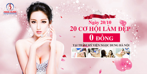 Cơ hội miễn phí làm đẹp trong ngày Phụ nữ Việt Nam 20/10 - 1