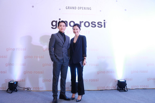 Hứa Vĩ Văn sánh đôi cùng Helly Tống đến khai trương Gino Rossi - 1
