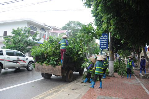 Quảng Ninh-Hải Phòng cấm biển, căng mình ứng phó bão số 7 - 3