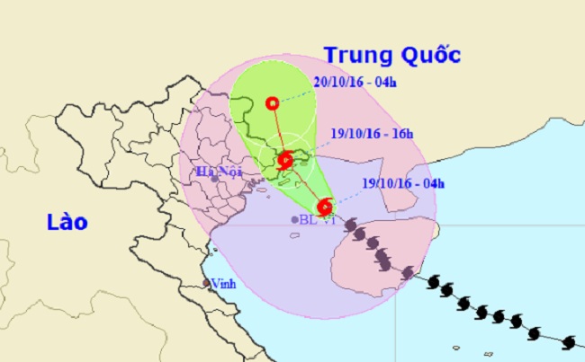 Chiều nay, bão số 7 đổ bộ Quảng Ninh - 1
