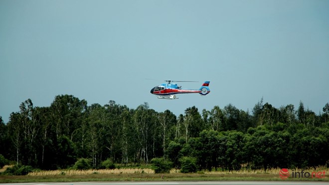 Hình ảnh chiếc trực thăng EC-130 trước khi bị nạn - 1