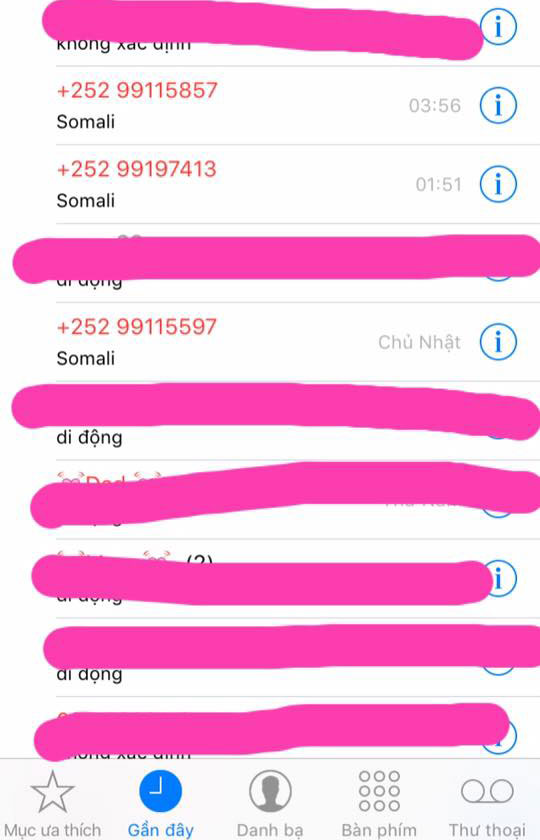 Cẩn trọng với đầu số lạ gọi từ nước ngoài - 1