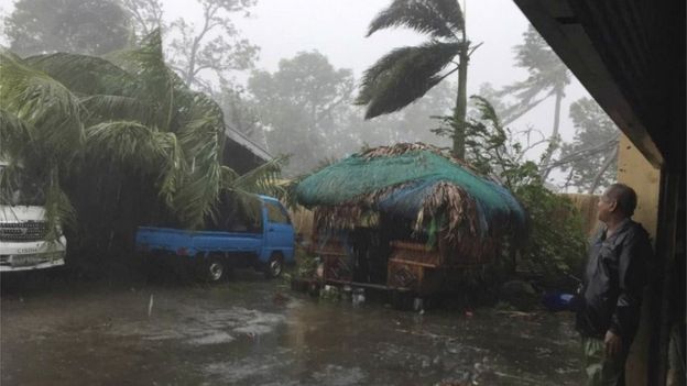 Sau Sarika, siêu bão Haima đổ bộ Philippines - 3