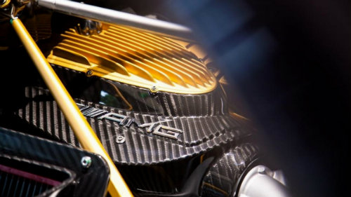 Chết mê Pagani Huayra thân màu tím, la-zăng vàng - 10