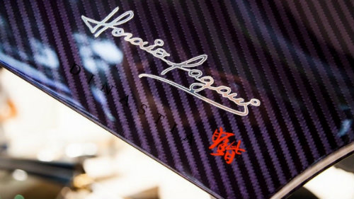 Chết mê Pagani Huayra thân màu tím, la-zăng vàng - 6