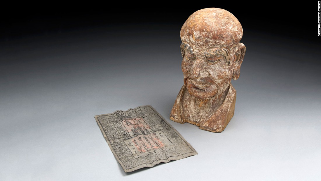 TQ: Phát hiện báu vật trong đầu tượng Phật 700 tuổi - 1