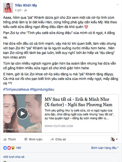 “Tình yêu café sữa ” – Ai cũng cần có một lần trong đời - 1
