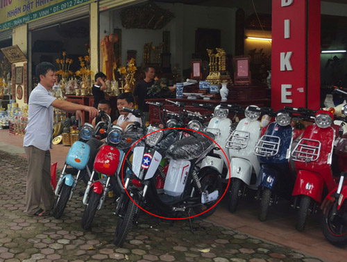 Báo động tình trạng buôn bán xe điện nhái tràn lan - 1