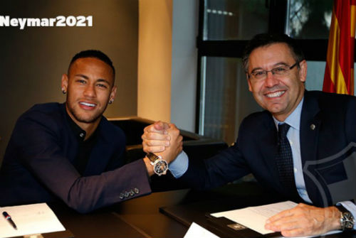 Barca "trói" Neymar, phí phá vỡ hợp đồng 250 triệu euro - 1
