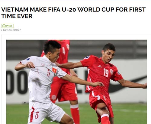 FIFA chúc mừng, báo thế giới khen kỳ tích World Cup của U19 VN - 1