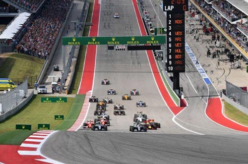 F1, US GP: Hamilton không để Rosberg nhàn hạ - 1