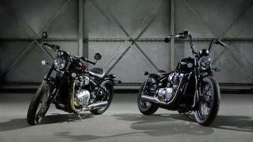 Triumph bobber gã điển trai cuốn hút cánh mày râu