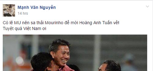 ‘MU nên sa thải Mourinho, mời HLV Hoàng Anh Tuấn về dẫn dắt’ - 2