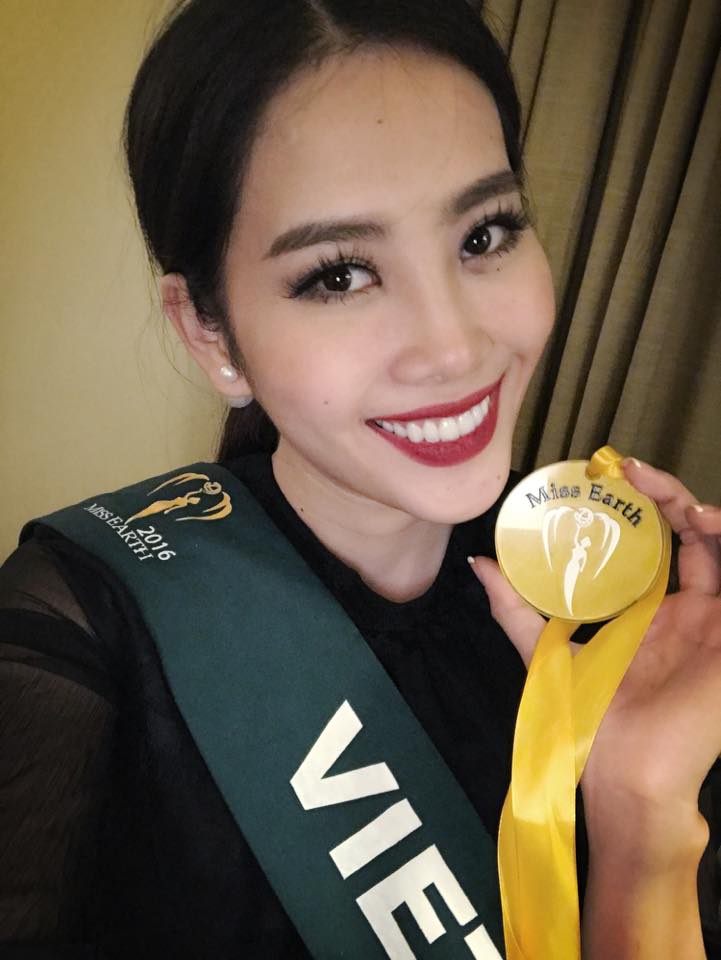 Nam Em giành giải vàng Hoa hậu ảnh Miss Earth - 1