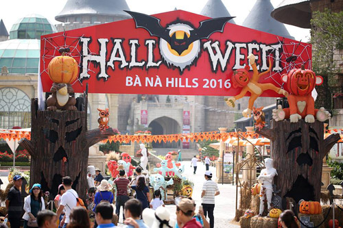 Bà Nà Hills náo nhiệt với mùa Halloween độc đáo - 1