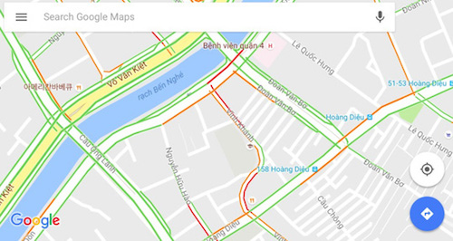Tránh kẹt xe với Google Maps - 1