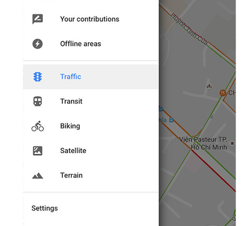Tránh kẹt xe với Google Maps - 2
