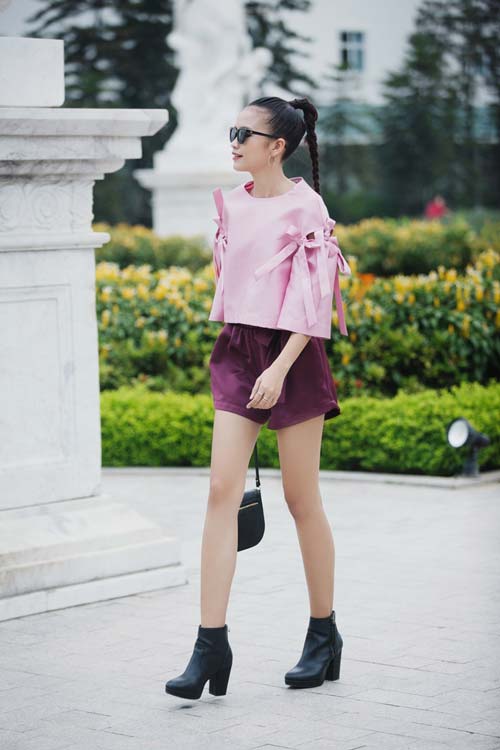 Bộ đôi quán quân Next Top đọ streetstyle đối lập - 6