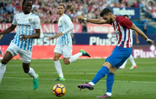 Atletico Madrid – Malaga: Kịch tính 6 bàn thắng - 1