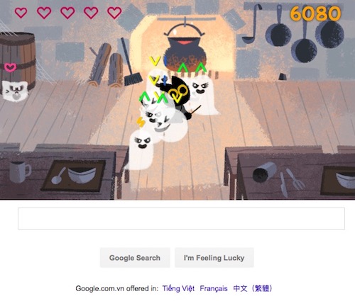 Chơi game "Diệt trừ yêu ma" trên Google Search - 4