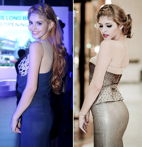 Loạt mỹ nhân Việt bị nghi "độn mông" dù vòng 3 căng đầy - 6