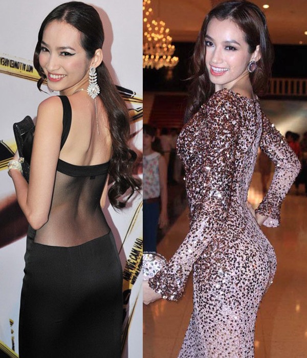 Loạt mỹ nhân Việt bị nghi "độn mông" dù vòng 3 căng đầy - 7