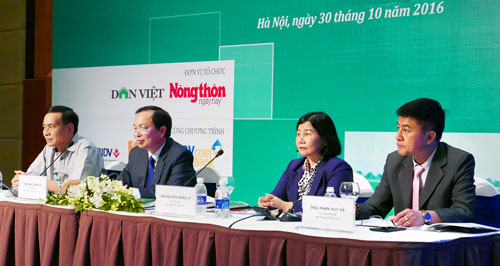 Hội thảo Tín dụng NH thúc đẩy tái cơ cấu ngành NN: Gỡ khó vay vốn - 1