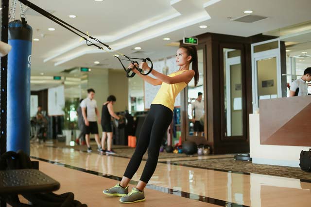 Ngắm Quán quân Next Top Ngọc Châu gợi cảm tập gym - 12