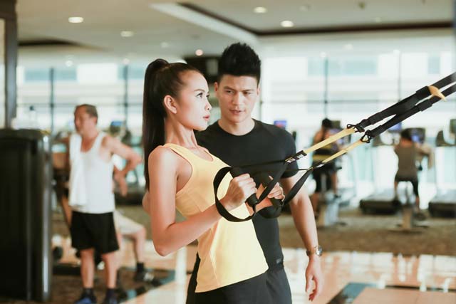 Ngắm Quán quân Next Top Ngọc Châu gợi cảm tập gym - 11