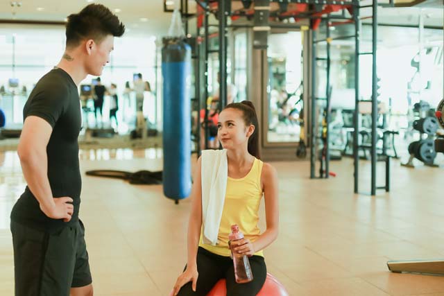 Ngắm Quán quân Next Top Ngọc Châu gợi cảm tập gym - 17