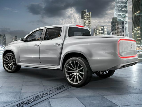 Mercedes-Benz X-Class rò rỉ, khiến vua bán tải F-150 sợ - 2