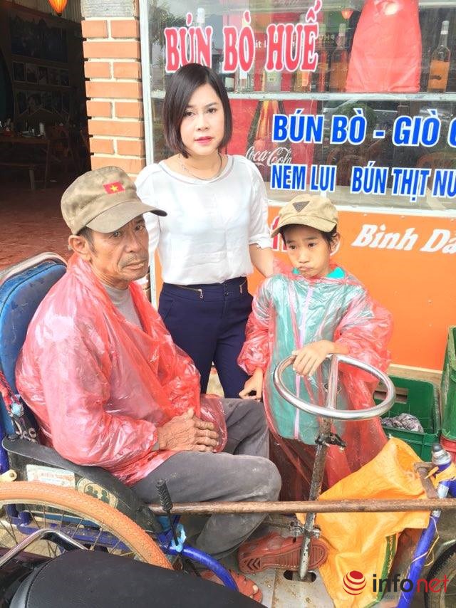 Quảng Bình: Cô học trò nghèo cùng ông đi xin ăn từng bữa - 3