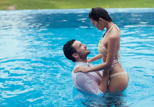 Mỹ nhân Việt cực "bạo gan" với ảnh cưới bikini - 11