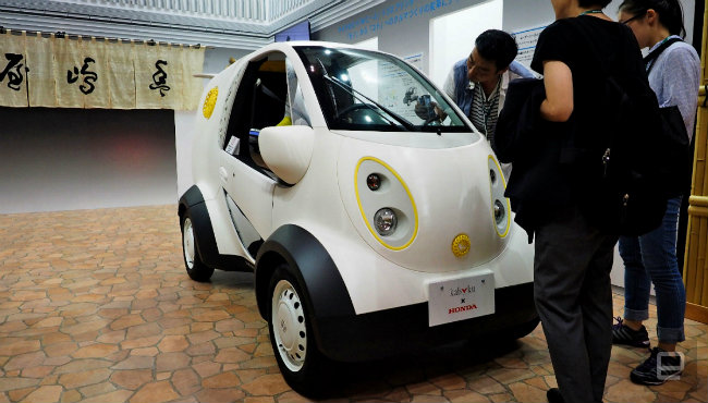 Honda Kabyku Concept sản xuất bằng công nghệ in 3D, có thể chế tạo theo yêu cầu của khách hàng, rất tiện lợi cho việc di chuyển trong thành phố.