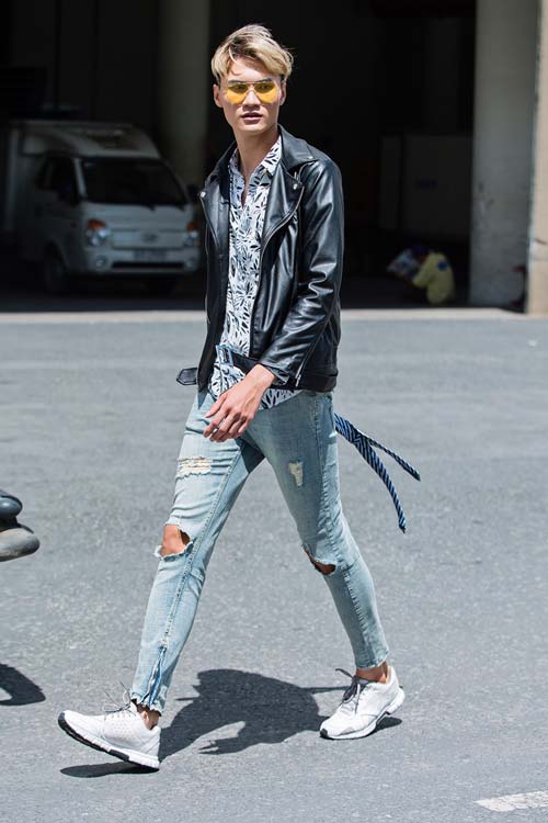 Mẫu Next Top khoe streetstyle đầu đông cực &#34;ngầu&#34; - 8
