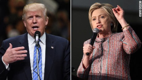 Phe Dân chủ lo lắng khi Trump bám đuổi sít sao Clinton - 1